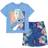 Disney Little Boy's Mickey Mouse Lilo & Stitch T-shirt & Shorts Set - Blue