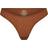 SKIMS Fits Everybody Dipped Front Thong - Bronze