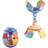 Rotation Ring Soft Silicone Rattle Teether