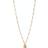 ENAMEL Copenhagen Lola Refined Necklace - Gold/Pink