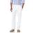 Perry Ellis Men's Regular-Fit Linen Drawstring Pants Bright White Bright White