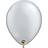 Qualatex 5&quot Silver Metallic Balloons 100Bag #43603-5