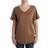 John Galliano Brown shortsleeved top