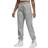 Nike Jordan Brooklyn Fleece Women's Pants - Dark Grey Heather/White