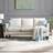 Home Details Leah Cream Sofa 3 Seater