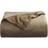 Bedsure Bedsure Fleece Twin Blankets Beige (200x150)