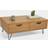 VonHaus Capri Oak Effect Coffee Table 59.5x100cm