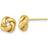 Bagatela Love Knot Post Earrings - Gold