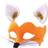 Bristol Novelty Fox Mask and Ears Costume Set