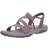 Skechers Women's Reggae Slim-Skech Appeal-Z-Gore Slingback Sandal, Plum