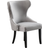 Life Interiors Mayfair LUX Light Grey Kitchen Chair 100cm