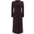 Dolce & Gabbana Long Single Breasted Coat - Brown