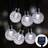 Crystal Ball White String Light 50 Lamps