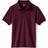 Lands' End Kid's School Uniform Short Sleeve Rapid Dry Polo Shirt - Burgundy