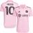 Adidas Lionel Messi Inter Miami CF Pink 2023 The Heart Beat Kit Authentic Jersey