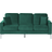 Beliani Gavle Dark Green Sofa 183cm 3 Seater