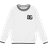 Dolce & Gabbana Jersey Round-Neck Sweatshirt with DG Logo Print - White