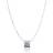 Sif Jakobs Blue and White Zirconia Felline Concavo Pendant SJ-P2391-GBL