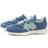 New Balance Unisex 327 in Blue/Green Suede/Mesh