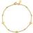 Maanesten Cecilia Bracelet - Gold/Transparent