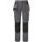 ProJob Mens 5530 Contrast Panel Cargo Trousers 40R Grey/Black