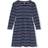 Only O-neck Dress With Stripes