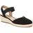 LifeStride Kimmie Espadrilles Black Canvas Black Canvas