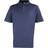 Premier Men's Stud Heavyweight Plain Pique Polo Shirt - Navy