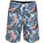 True Face Patterned Swim Shorts - Blue