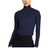 Alala Women's Washable Cashmere Turtleneck Sweater Navy