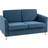 Homcom Double Seat Blue Sofa 141cm 2 Seater