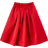 Twinset Duchesse Skirt with Pleats - Ultra Red (232GJ2212)