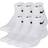 Nike Kid's Everyday Cushioned Ankle Socks 6-pack - White/Black (SX6912-100)