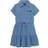 Tommy Hilfiger Girls' Denim Shirt Dress - Highline Wash