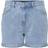 Vero Moda Women's Zuri Loose Denim Shorts - Blue/Light Blue Denim