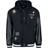 Rock Rebel Varsity Jacket - Black