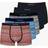 Paul Smith Signature Stripe Plain Boxer Briefs 5-Pack - Multicolour