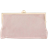 Accessorize Suedette Clip Frame Clutch Bag - Nude