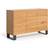 Flournoy Natural Oak Chest of Drawer 140x90cm