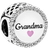 Pandora Grandma Charm - Silver/Transparent/Black/Pink