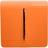 Trendi Switch 1 Gang 2 Way, 10 Amp Light Switch - Orange