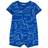 Carter's Baby Whale Snap-Up Romper - Navy