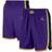 Jordan Men's Los Angeles Lakers Statement Swingman Shorts Purple Purple