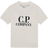 C.P. Company Kid's Goggle T-shirt - Gauze/White
