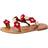 LLDYYDS Flats Sandals - Red