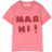 Marni Kid's Logo-Print Cotton T-shirt - Pink