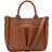 Claudia Canova Megan Front Pocket Grab Bag - Tan