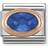 Nomination Composable Classic Link Charm - Silver/Rose Gold/Blue