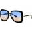 Teenyoun Wind Big Sunglasses Black/Blue