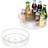 Puricon Lazy Susan Clear, 2 Pack